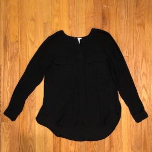 Black button down - M